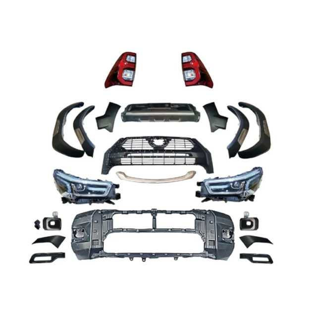 Hilux 2016-2019 Надграждане до Rocco 2020 High Configuration Body Kit 