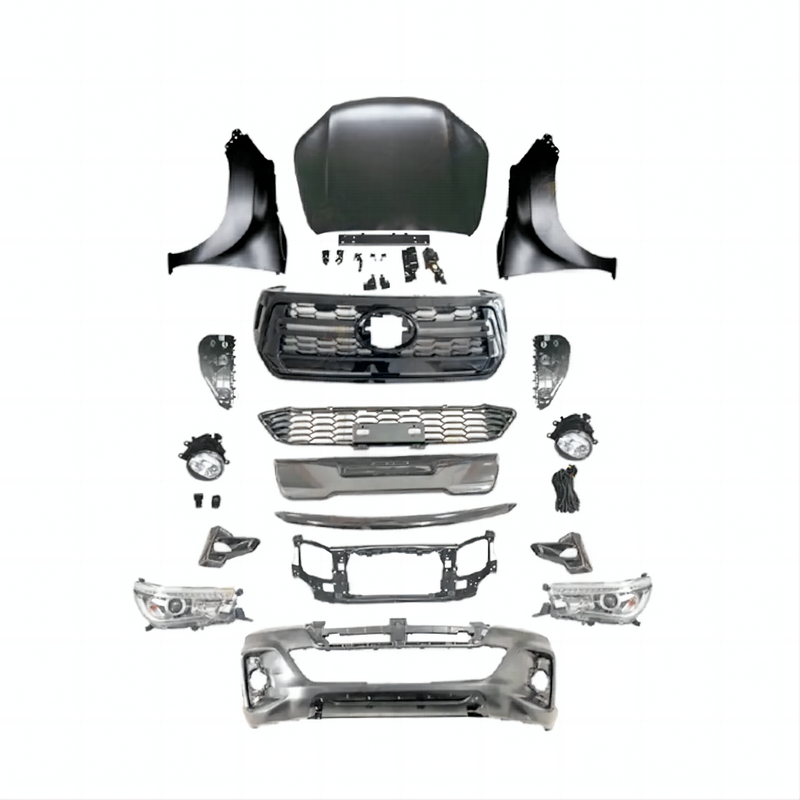 Hilux Vigo ອັບເກຣດເປັນ Rocco 2018 Body Kit