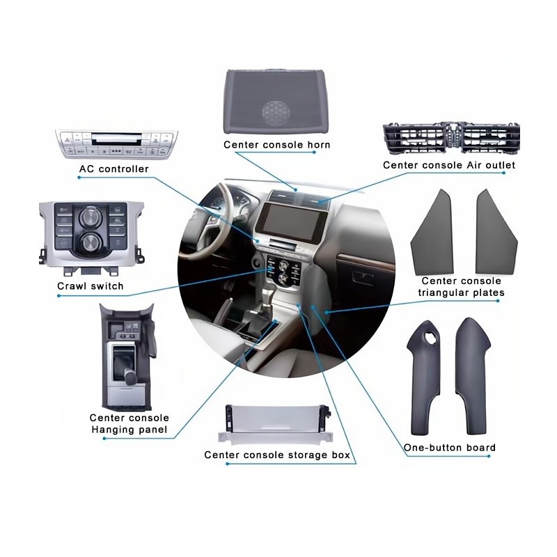 Kit de mejora interior del Toyota Land Cruiser Prado