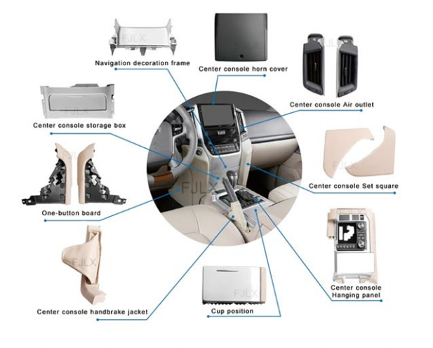 Toyota Land Cruiser 2008-2015 Binne-opgraderingstel