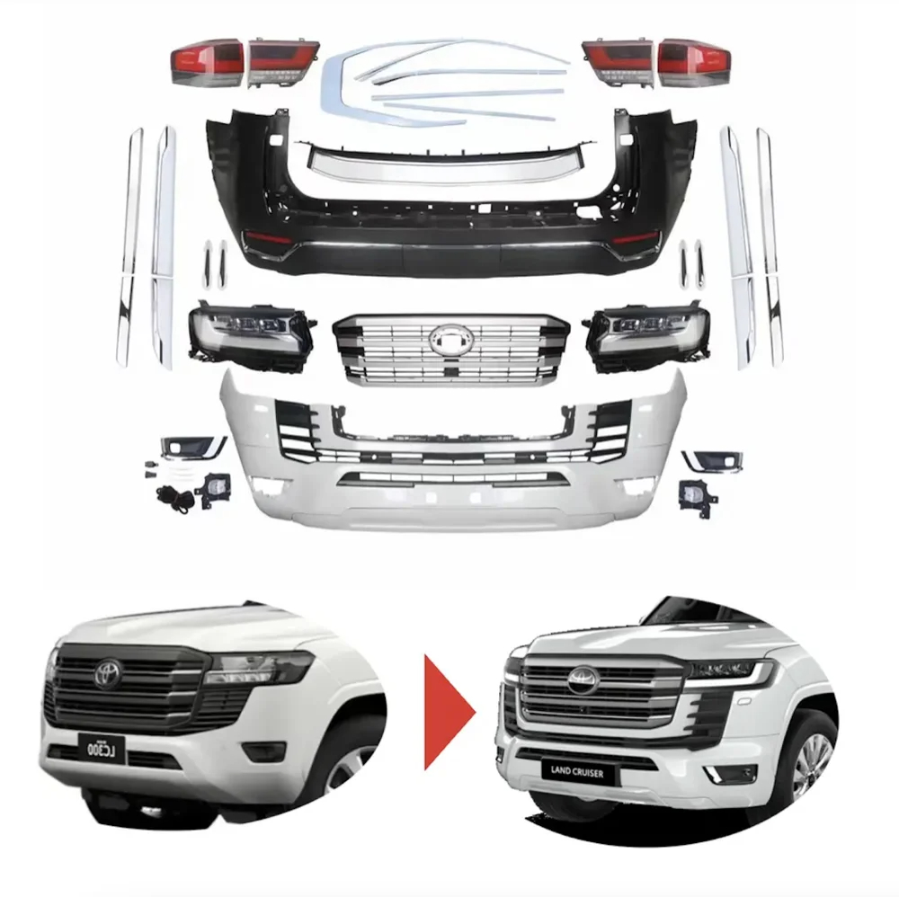 LC300 Lower Upgrade به LC300 High Configuration Body Kit 