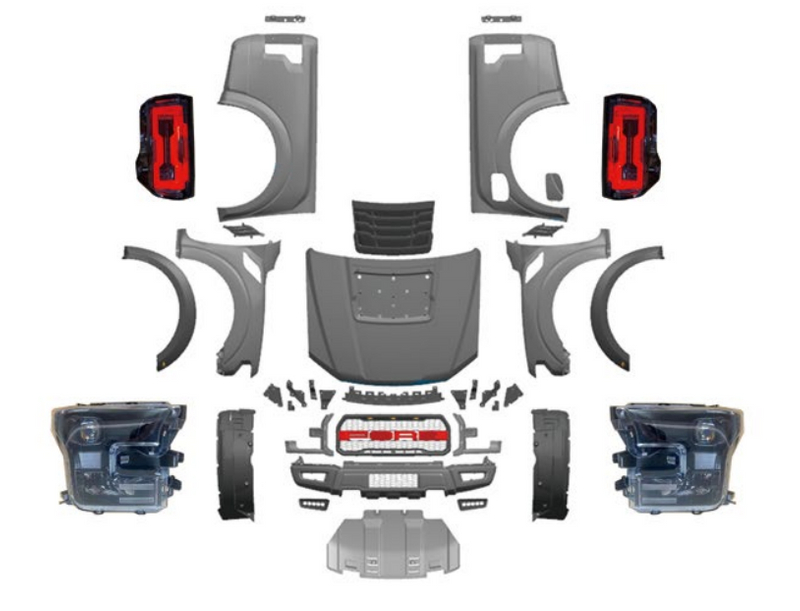 رنجر به کیت بدنه F150 تغییر یافت