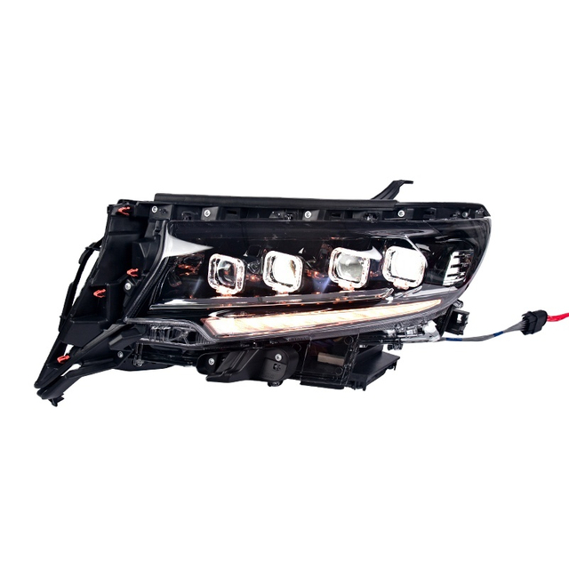 Phares &agrave; quatre lentilles LED pour Toyota Prado 2018