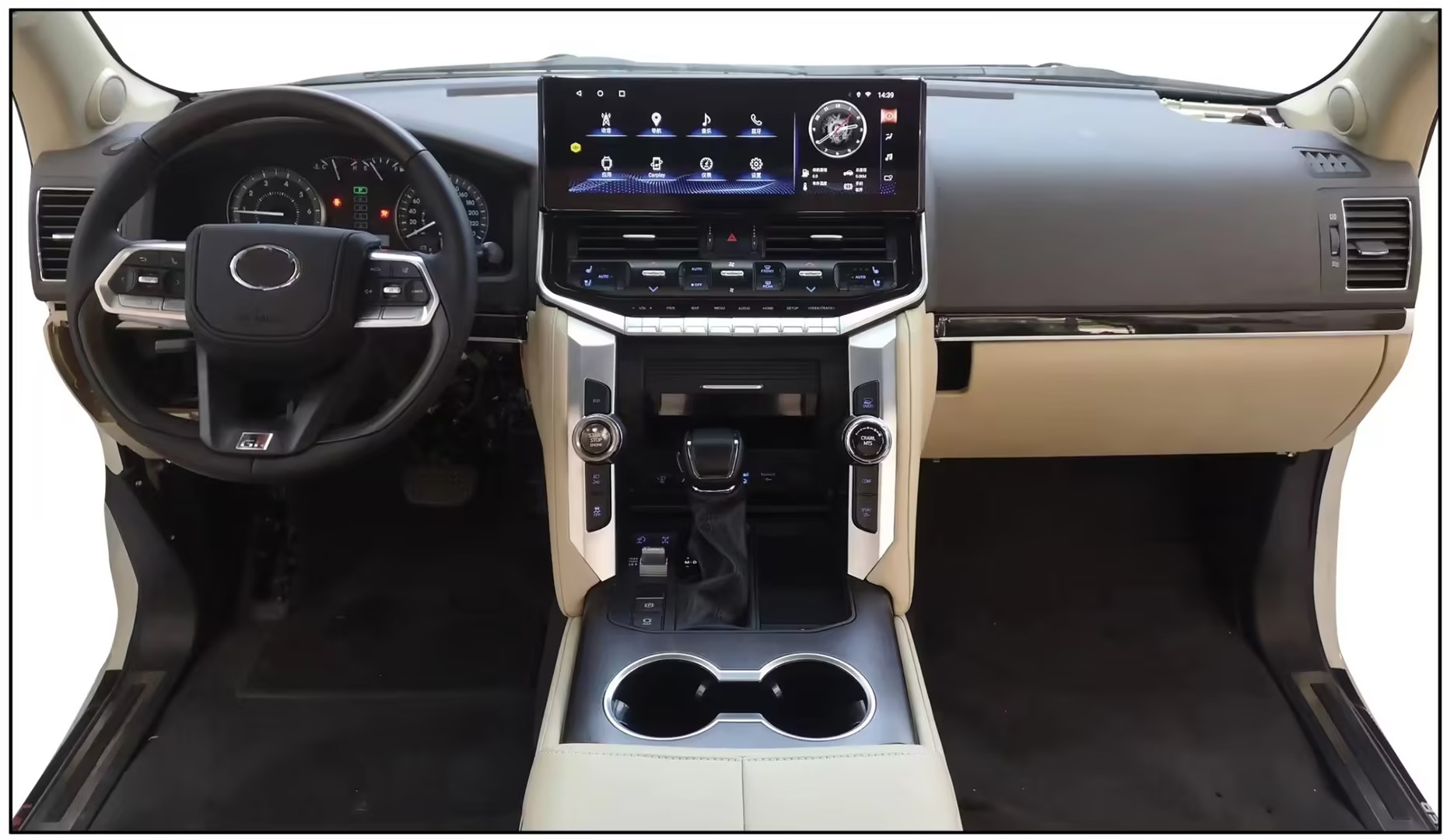 Moderniz&aacute;cia interi&eacute;rov&eacute;ho pr&iacute;slušenstva Toyota Land Cruiser LC200 na LC300 