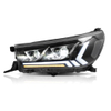 Sekwensi&euml;le LED DRL-hoofligte vir Toyota Hilux 2016-2019