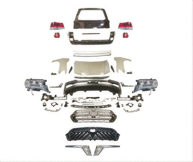 Land Curiser 2012 Абнаўленне да 2016 Body Kit