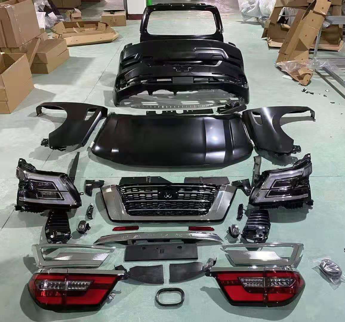 Nissan Patrol 2012 2020 Body Kit болгон сайжруулсан