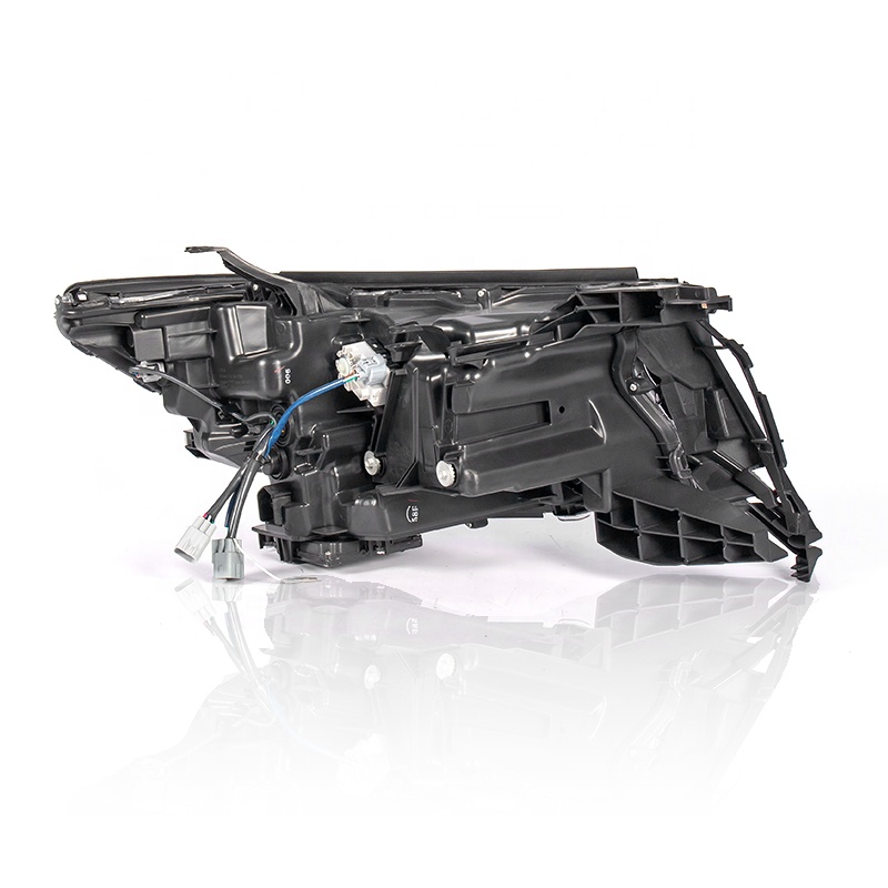 Apat na LED Lens Headlight para sa Toyota Prado 2018