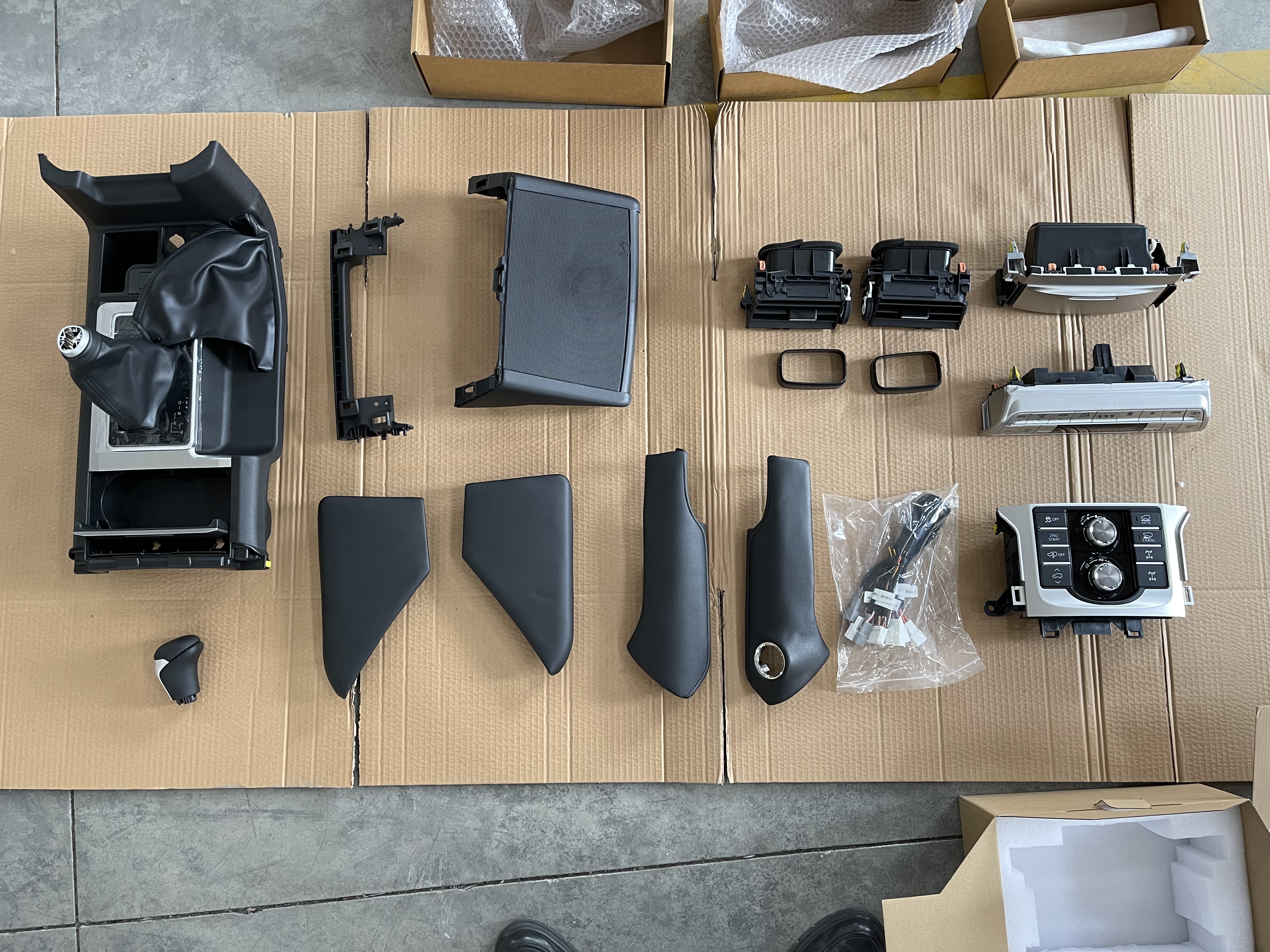 Kit de mejora interior del Toyota Land Cruiser Prado