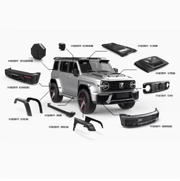 टँक 300 मार्स सिटी बॉडी किट 