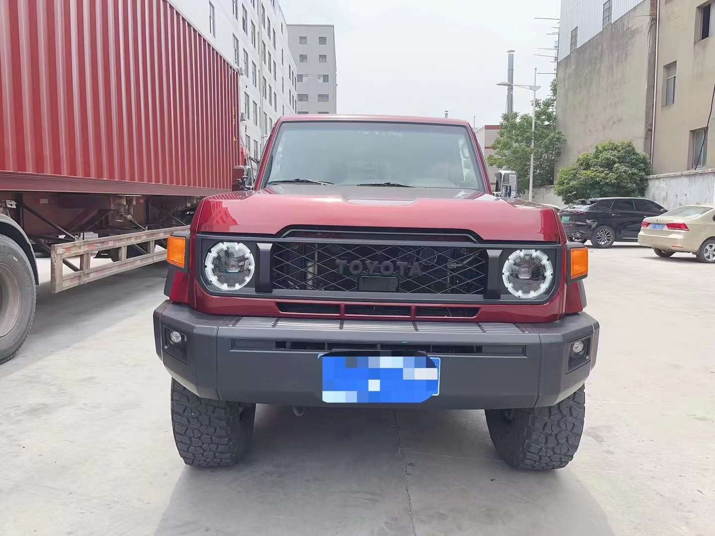 Conversione lifting del modello Toyota Land Cruiser 2024 FJ70 FJ75 FJ79
