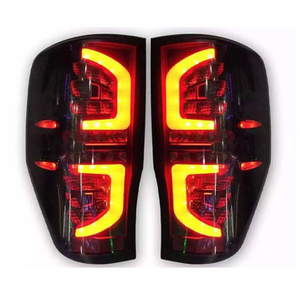 Ford Ranger Modified LED Taillights - Ifa Konkolaachisaa Duubaa, Bireeki, Duubatti Deebi'uu, Mallattoo Gargalchuu T6, T7, T8 (2012-2021)