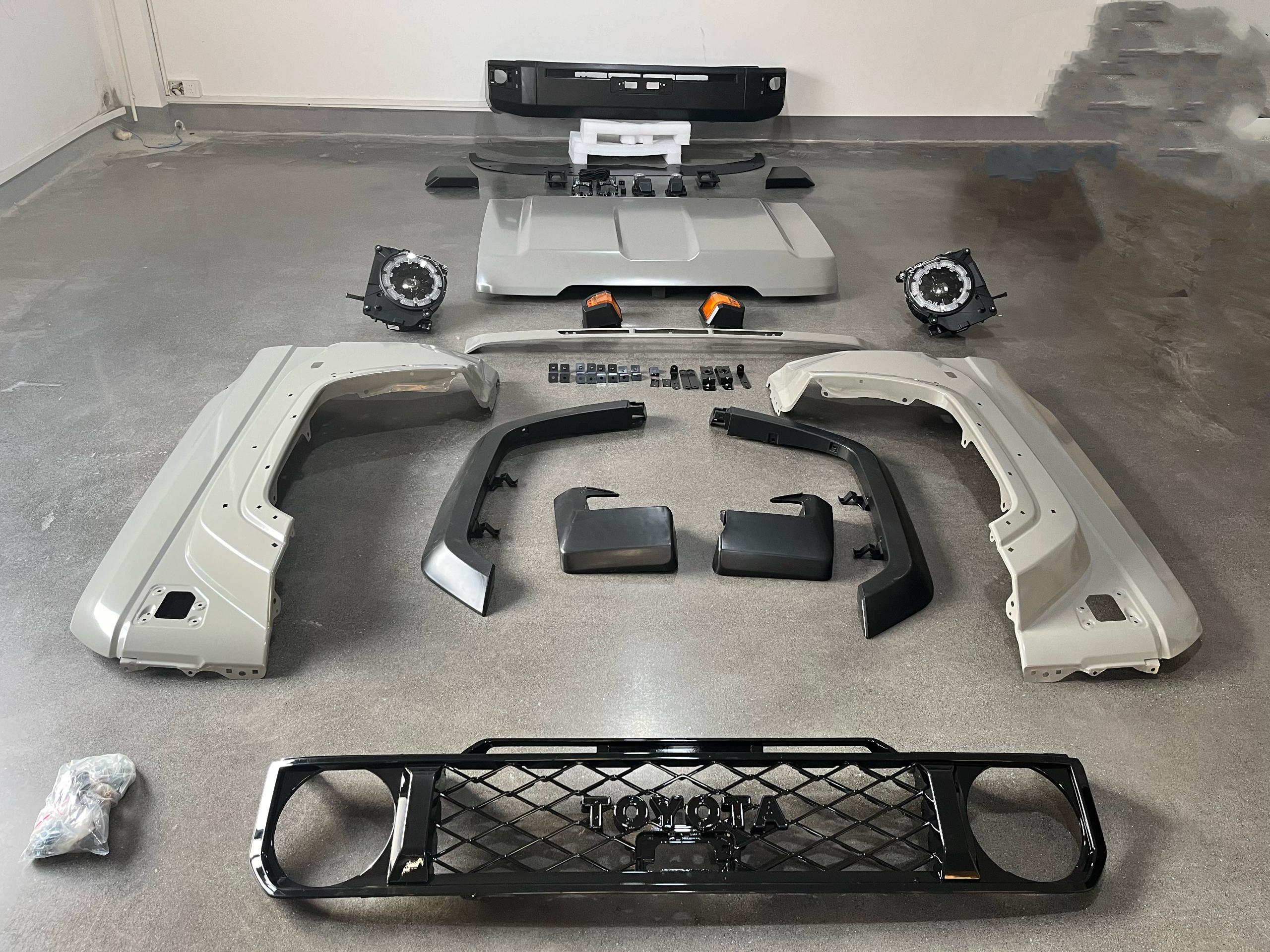 Conversione lifting del modello Toyota Land Cruiser 2024 FJ70 FJ75 FJ79