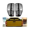 Ford Ranger ไฟท้าย LED ดัดแปลง-ขับหลัง, เบรก, ถอยหลัง, ไฟเลี้ยวสำหรับ T6, T7, T8 (2012-2021)