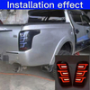 ดัดแปลงไฟท้ายคู่สำหรับรถกระบะ Mitsubishi L200 2015+ 