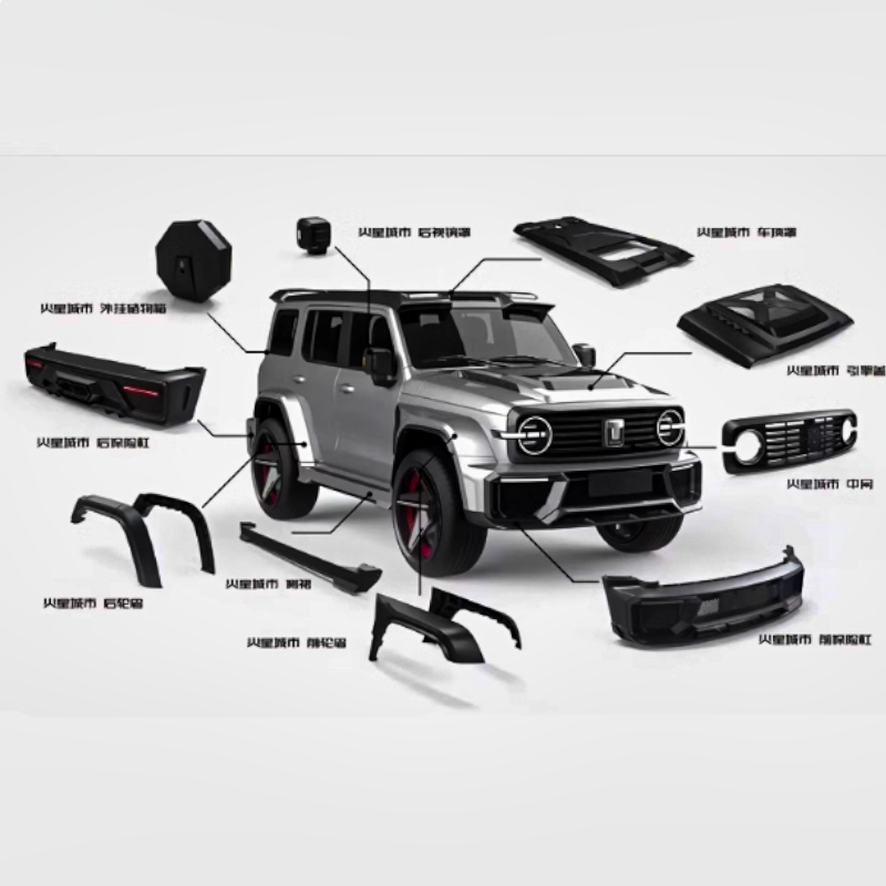 टँक 300 मार्स सिटी बॉडी किट 