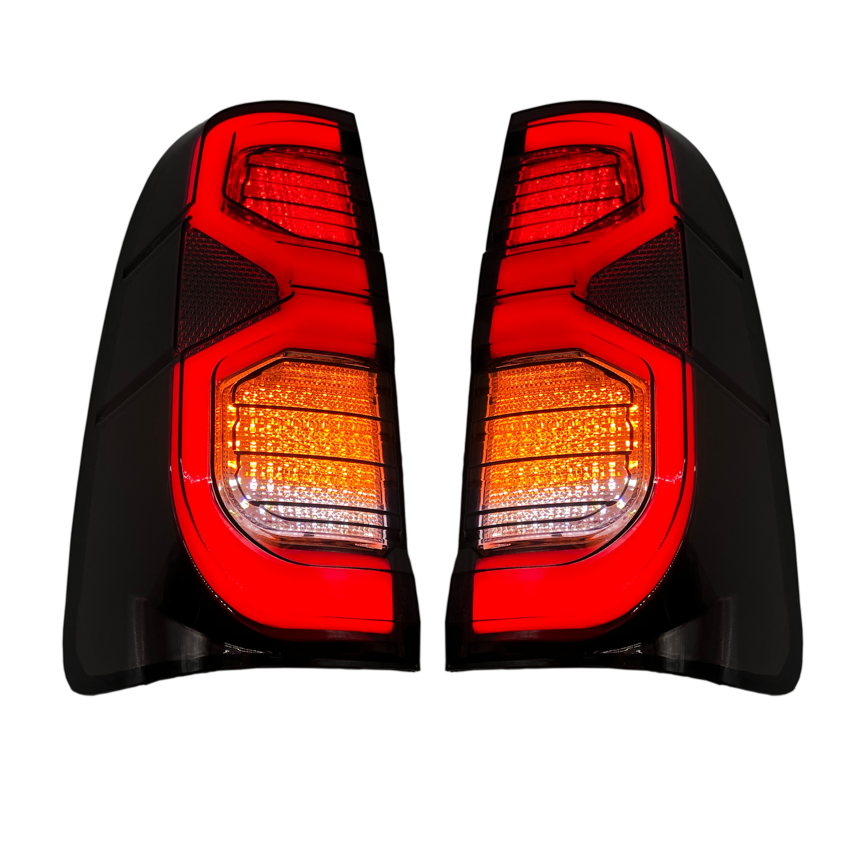 Luci posteriori stile Hilux 2020 per Toyota Hilux Vigo 2012-2015