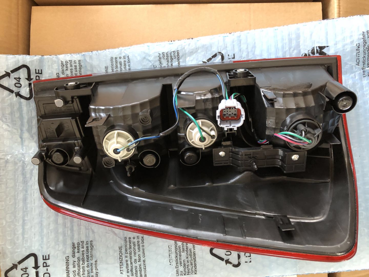 Nissan Navara D40 Pickup 2015-2016 Frontier සඳහා Tail light යුගල කරන්න