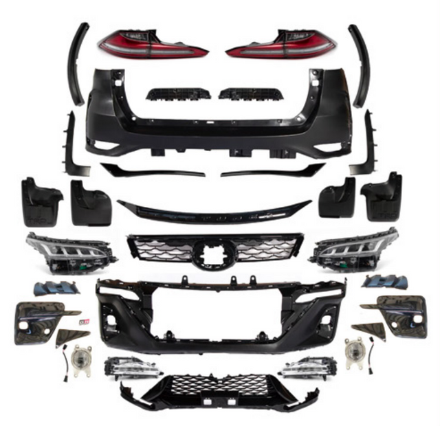Body Kit Toyota Fortuner 2015 Opgradering til Fortuner 2021 GR Type